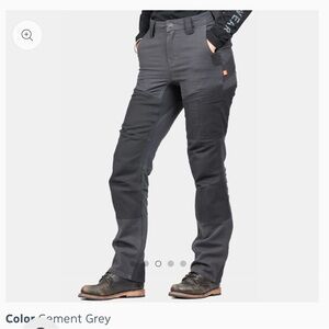 D-Fender Pant in Cement Grey Stretch Canvas